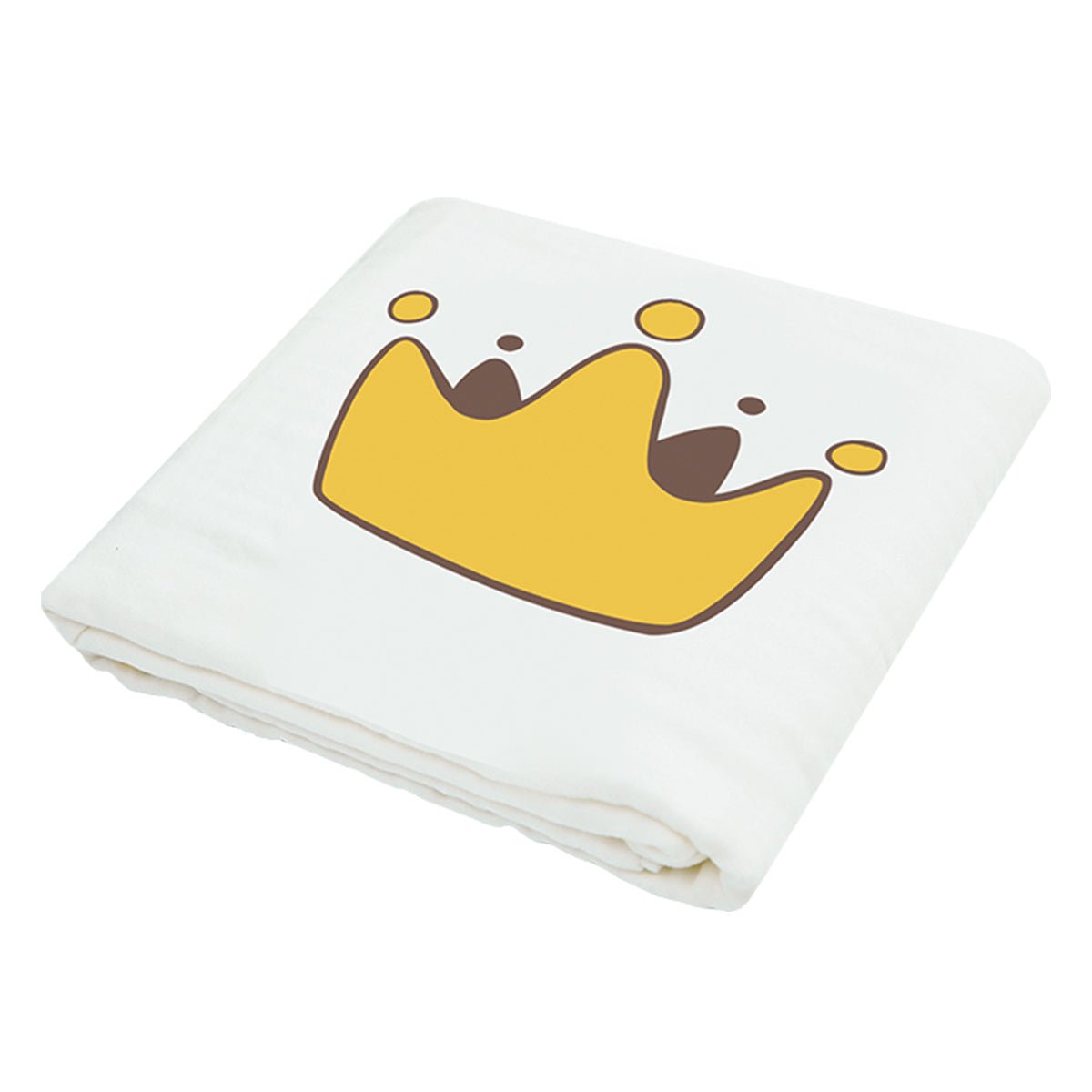 Couverture de bain pour bébé Future Stars en coton à six couches jaune