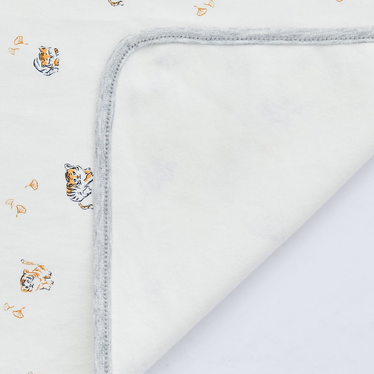 Tapis à langer bébé blanc étanche Lively Tiger