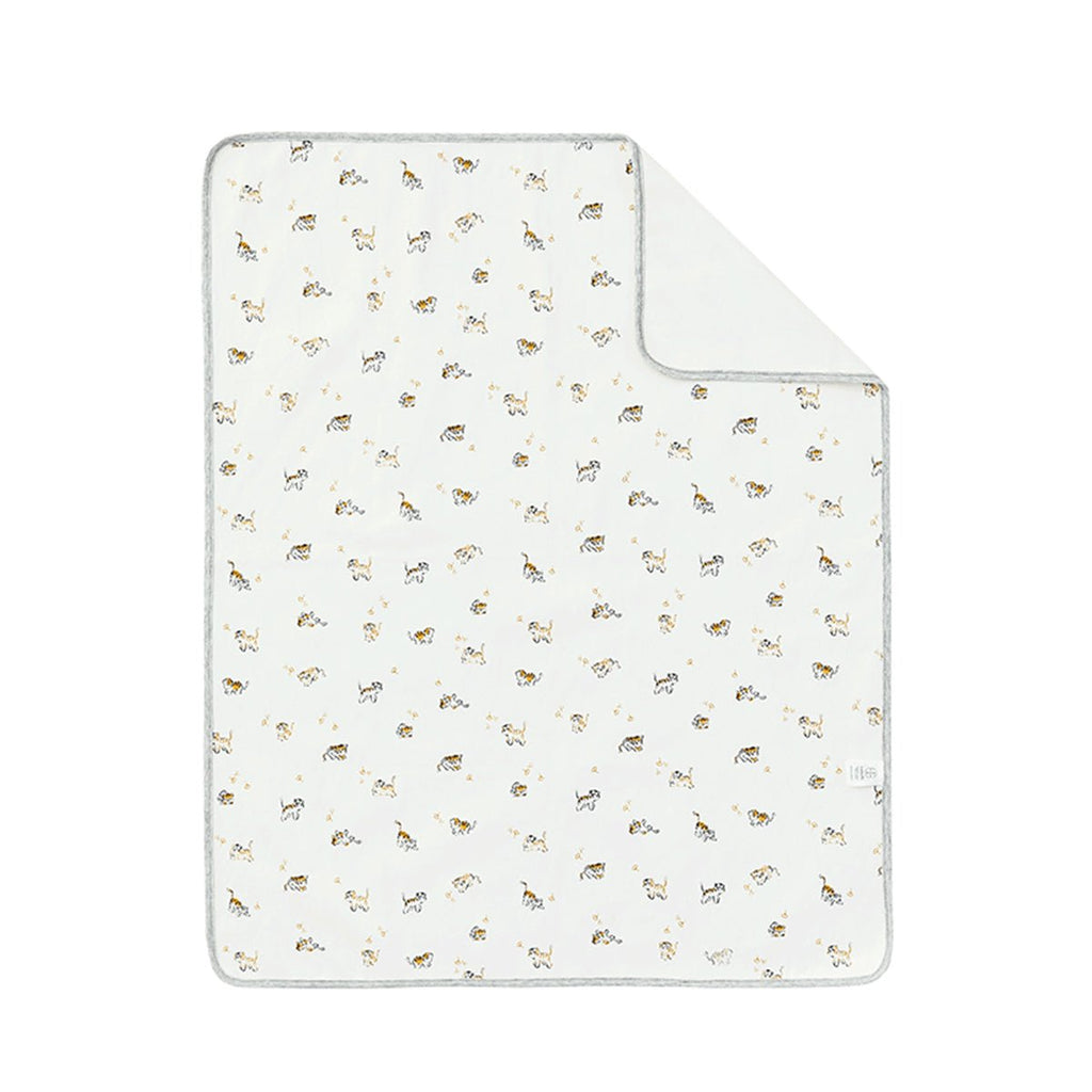 Tapis à langer bébé blanc étanche Lively Tiger